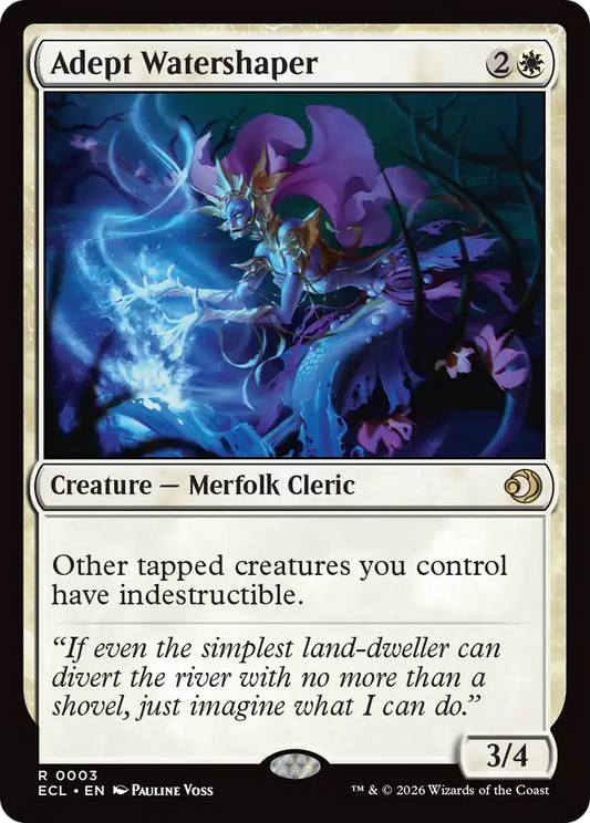 Adept Watershaper [Lorwyn Eclipsed] [Foil]