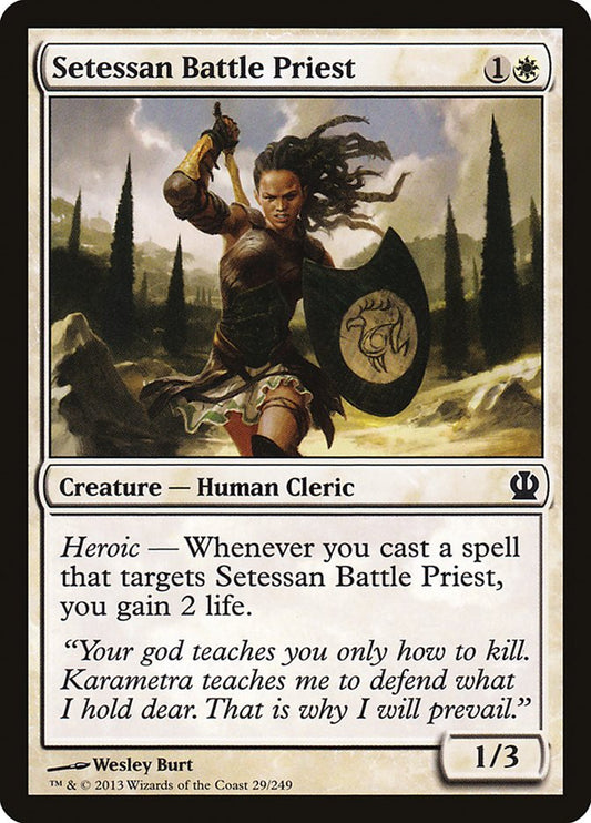 Setessan Battle Priest [Theros] [Foil]
