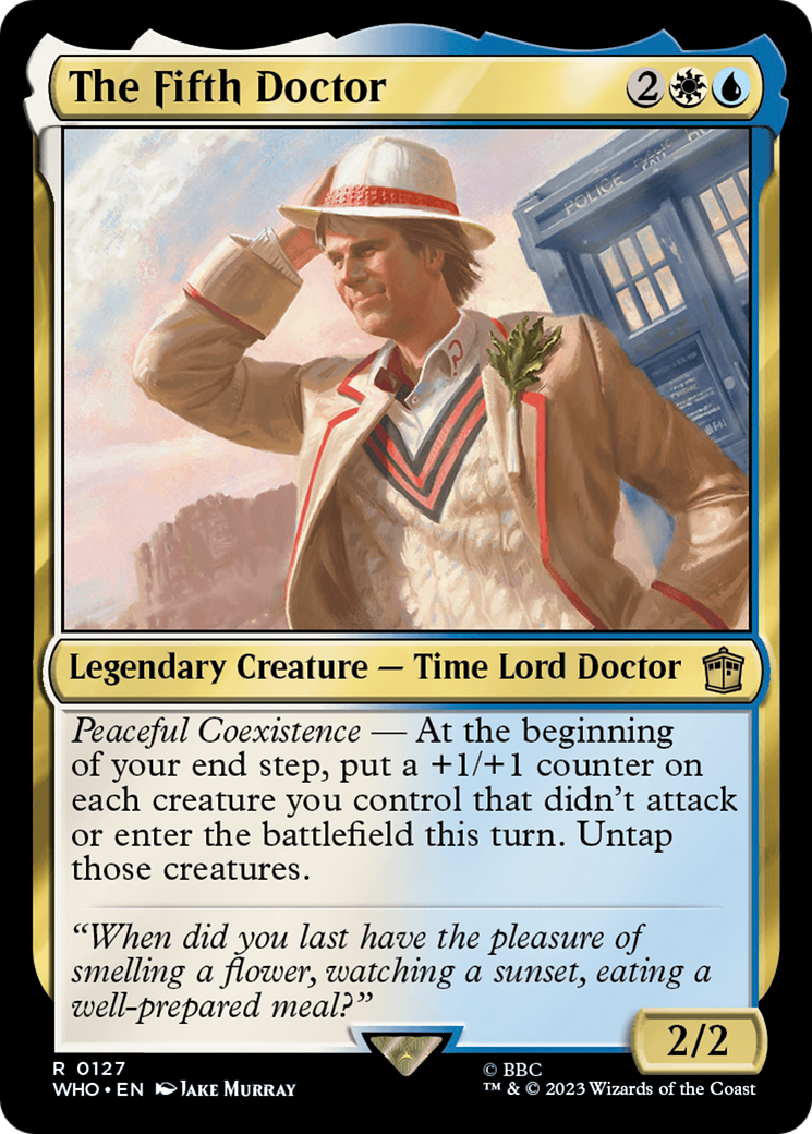 The Fifth Doctor [Doctor Who] [Foil]