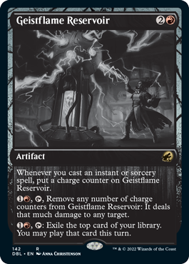 Geistflame Reservoir [Innistrad: Double Feature] [Foil]