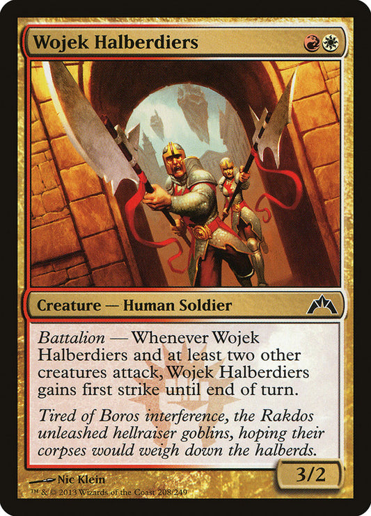 Wojek Halberdiers [Gatecrash] [Foil]