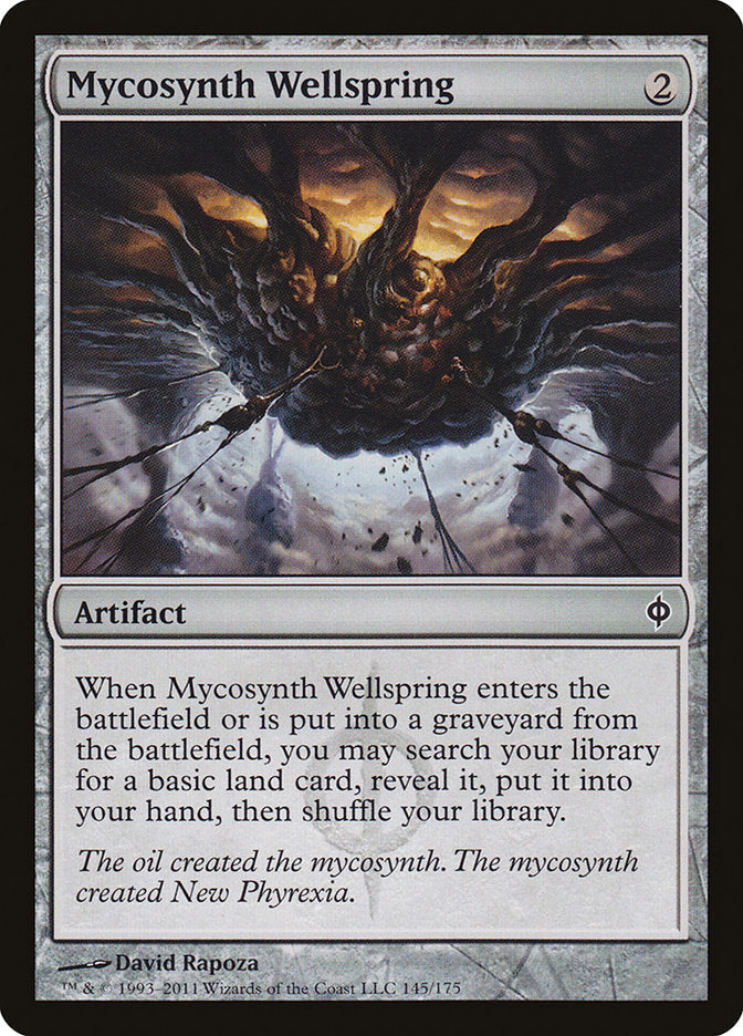 Mycosynth Wellspring [New Phyrexia] [Foil]
