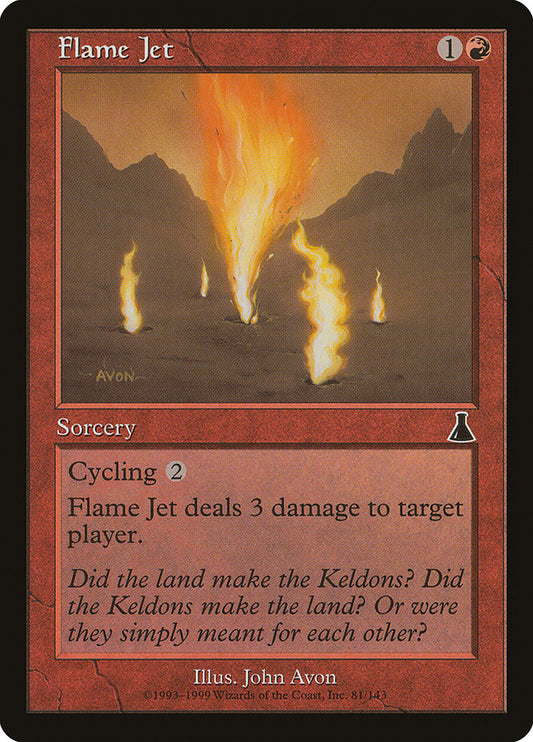 Flame Jet [Urza's Destiny] [Foil]