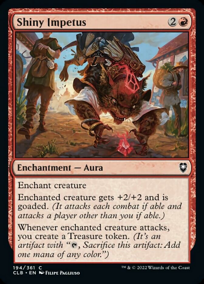 Shiny Impetus [Commander Legends: Battle for Baldur's Gate] [Foil]