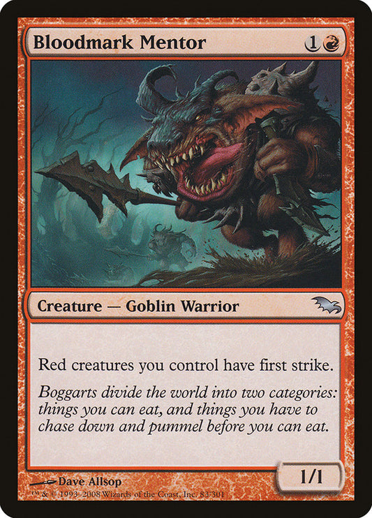 Bloodmark Mentor [Shadowmoor] [Foil]
