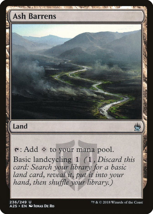 Ash Barrens [Masters 25] [Foil]