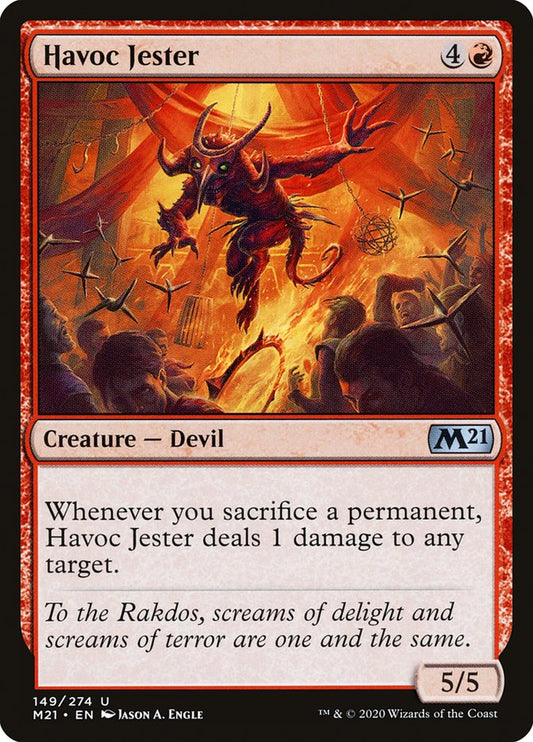 Havoc Jester [Core Set 2021] [Foil]