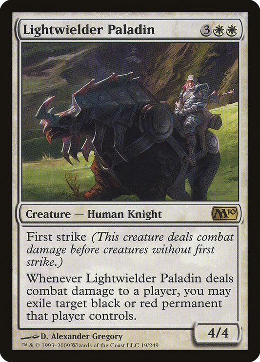 Lightwielder Paladin [Core Set 2010] [Foil]