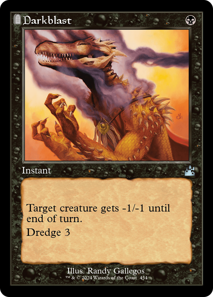 Darkblast (Retro Frame) [Ravnica Remastered] [Foil]