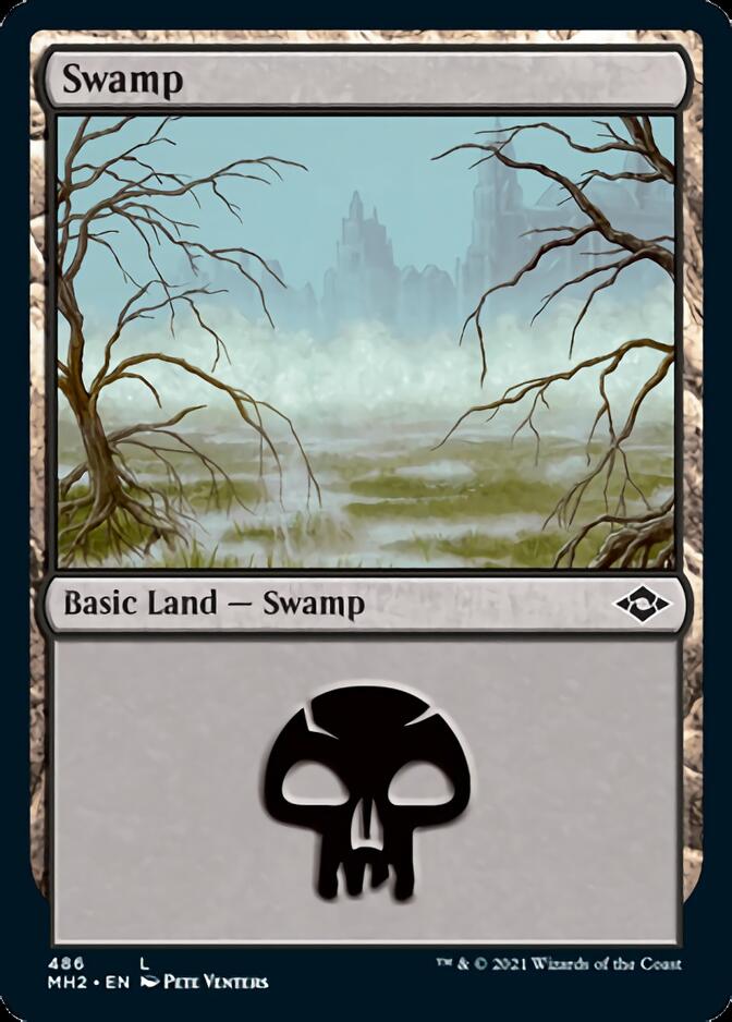 Swamp (486) [Modern Horizons 2] [Foil]