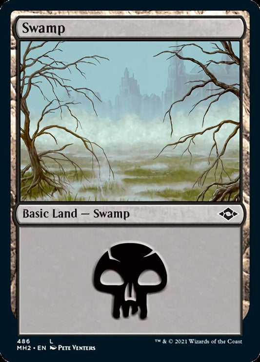 Swamp (486) [Modern Horizons 2] [Foil]