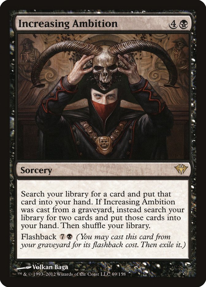 Increasing Ambition [Dark Ascension] [Foil]