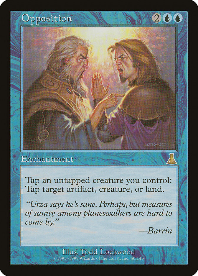 Opposition [Urza's Destiny] [Foil]