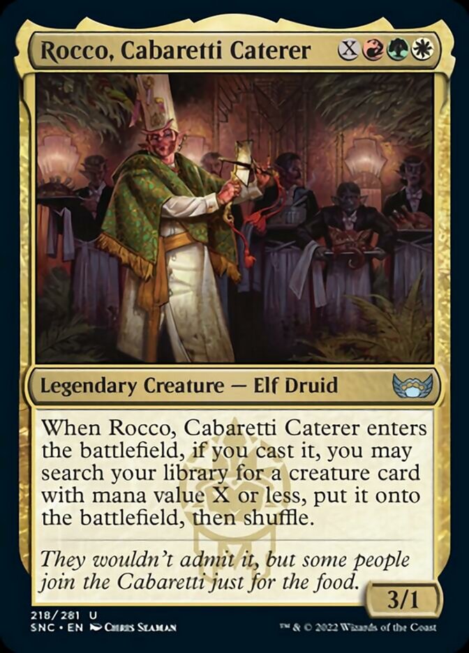 Rocco, Cabaretti Caterer [Streets of New Capenna] [Foil]