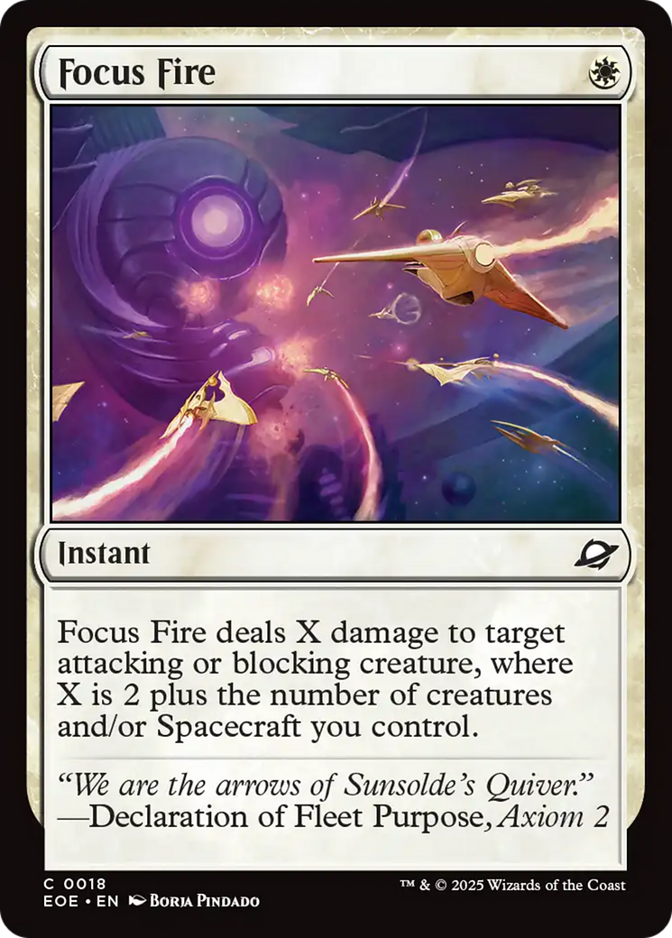 Focus Fire [Edge of Eternities] [Foil]