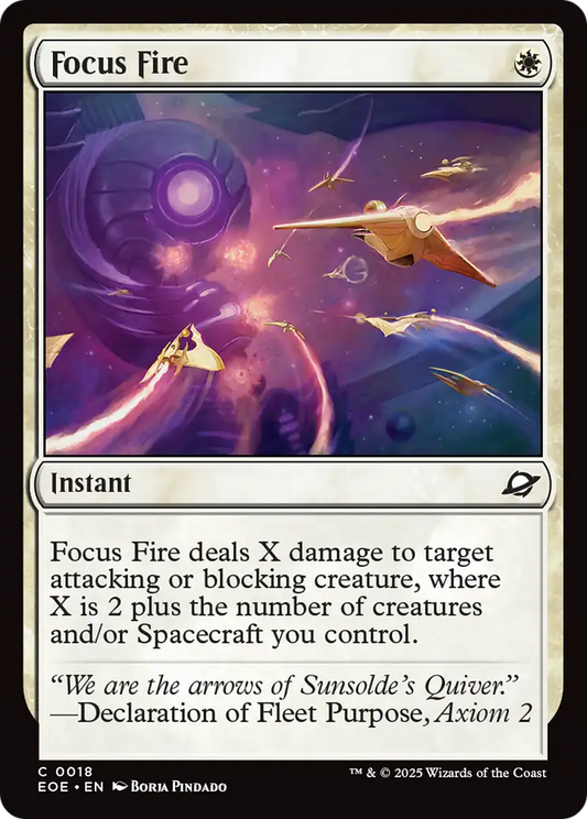 Focus Fire [Edge of Eternities] [Foil]