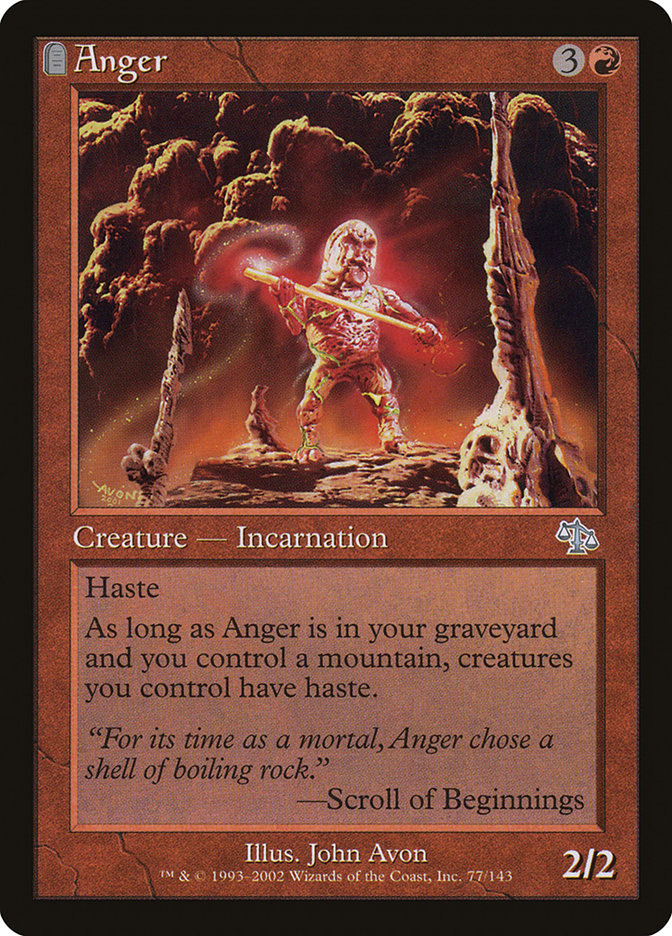 Anger [Judgment] [Foil]