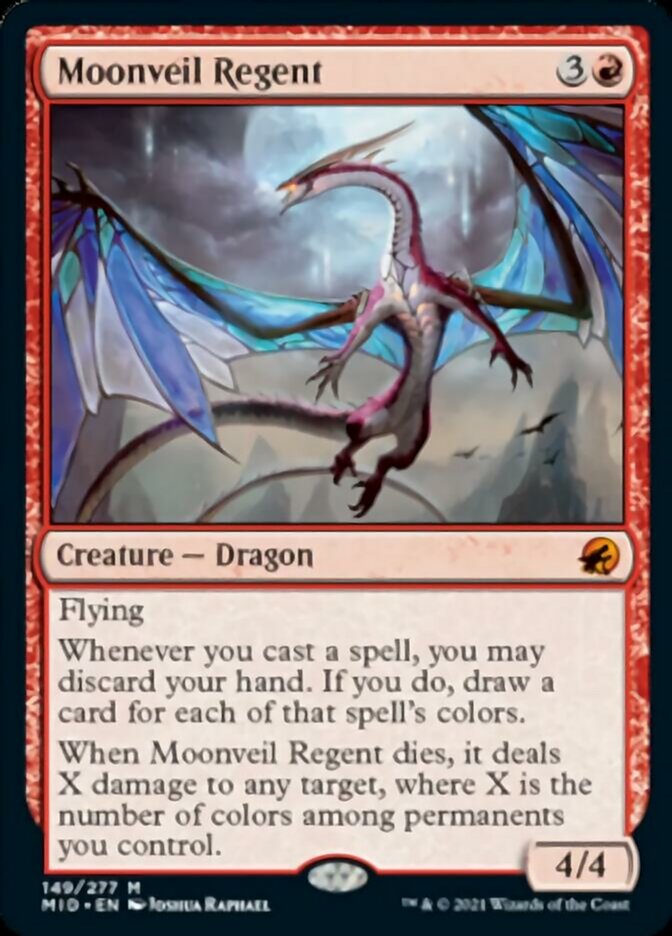 Moonveil Regent [Innistrad: Midnight Hunt] [Foil]