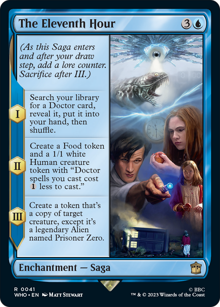 The Eleventh Hour [Doctor Who] [Foil]