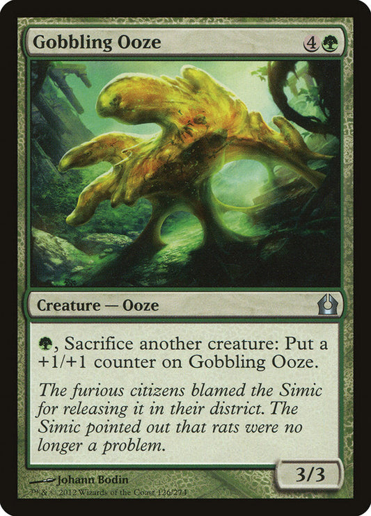 Gobbling Ooze [Return to Ravnica] [Foil]