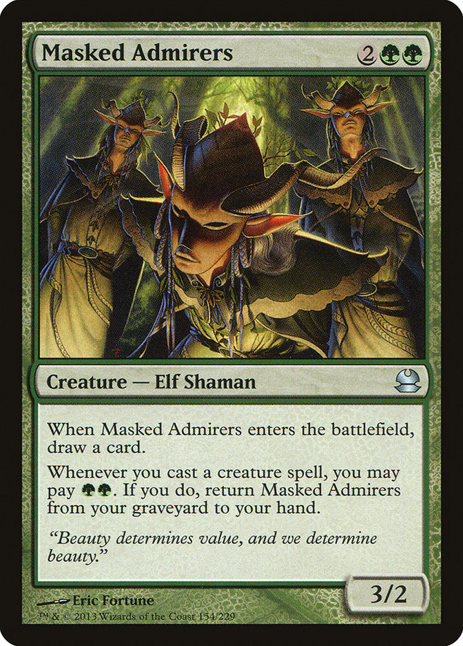 Masked Admirers [Modern Masters] [Foil]