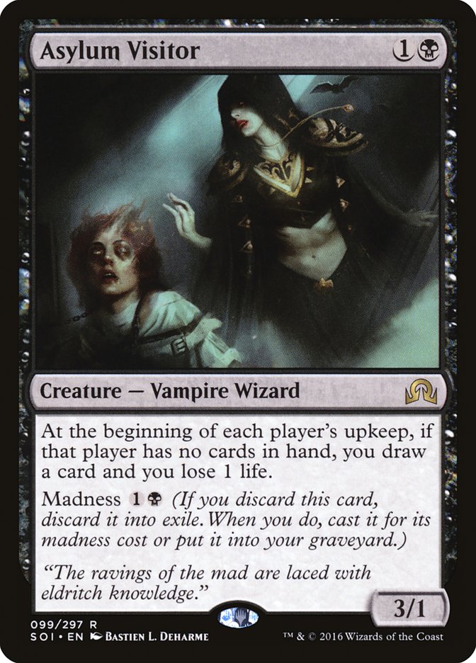 Asylum Visitor [Shadows over Innistrad] [Foil]