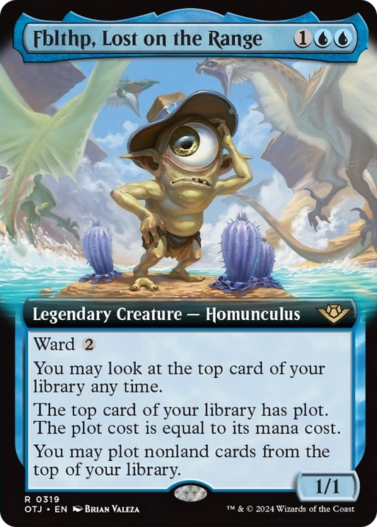 Fblthp, Lost on the Range (Extended Art) [Outlaws of Thunder Junction] [Foil]