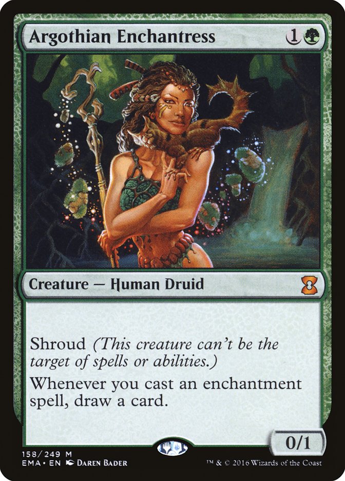 Argothian Enchantress [Eternal Masters] [Foil]