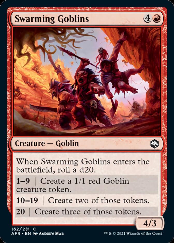 Swarming Goblins [Dungeons & Dragons: Adventures in the Forgotten Realms] [Foil]