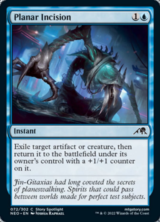 Planar Incision [Kamigawa: Neon Dynasty] [Foil]