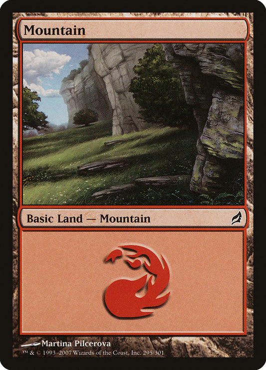 Mountain (295) [Lorwyn] [Foil]