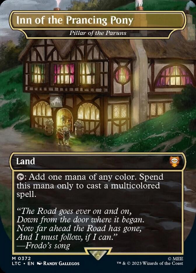 Inn of the Prancing Pony - Pillar of the Paruns [The Lord of the Rings: Tales of Middle-Earth Commander] [Foil]