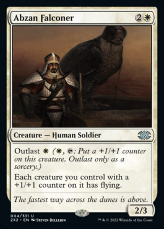 Abzan Falconer [Double Masters 2022] [Foil]