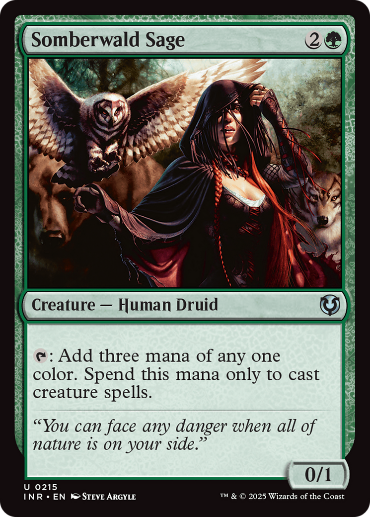 Somberwald Sage [Innistrad Remastered] [Foil]