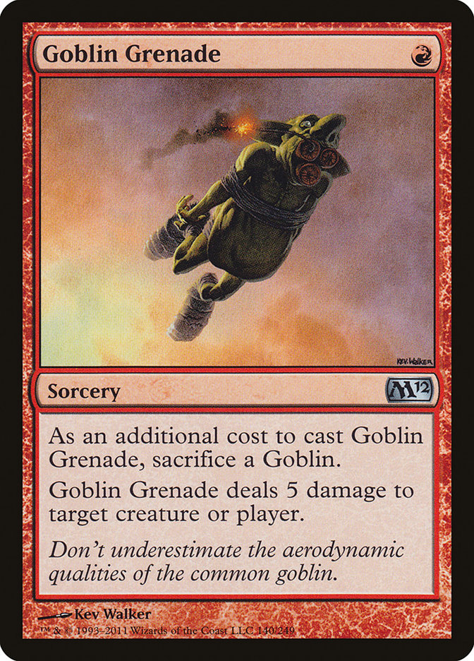 Goblin Grenade [Core Set 2012]