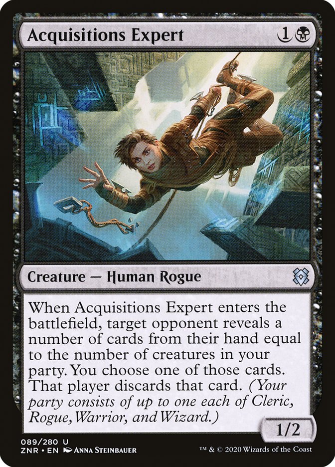 Acquisitions Expert [Zendikar Rising] [Foil]