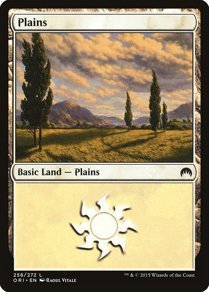 Plains (256) [Magic Origins] [Foil]