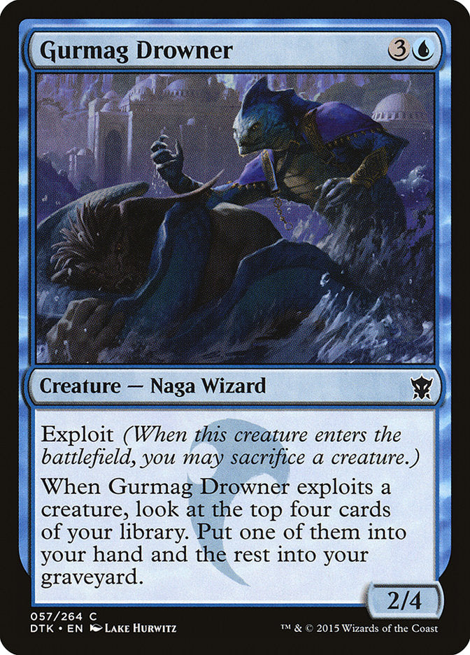 Gurmag Drowner [Dragons of Tarkir] [Foil]