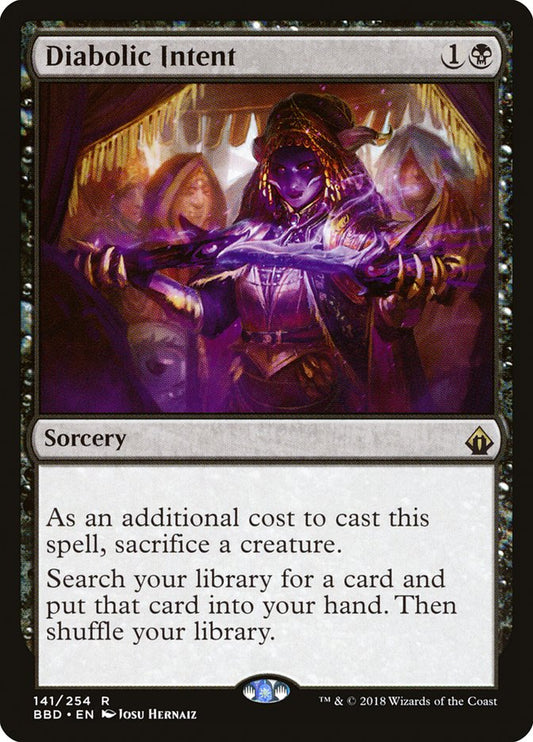 Diabolic Intent [Battlebond] [Foil]