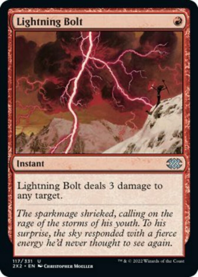 Lightning Bolt [Double Masters 2022] [Foil]