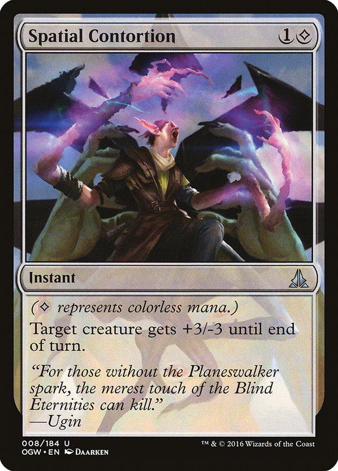 Spatial Contortion [Oath of the Gatewatch] [Foil]