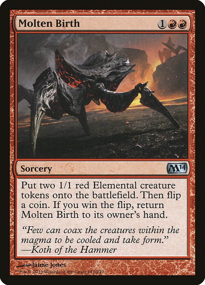 Molten Birth [Core Set 2014] [Foil]