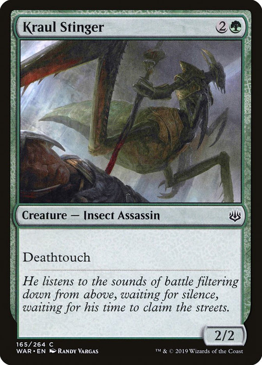 Kraul Stinger [War of the Spark] [Foil]