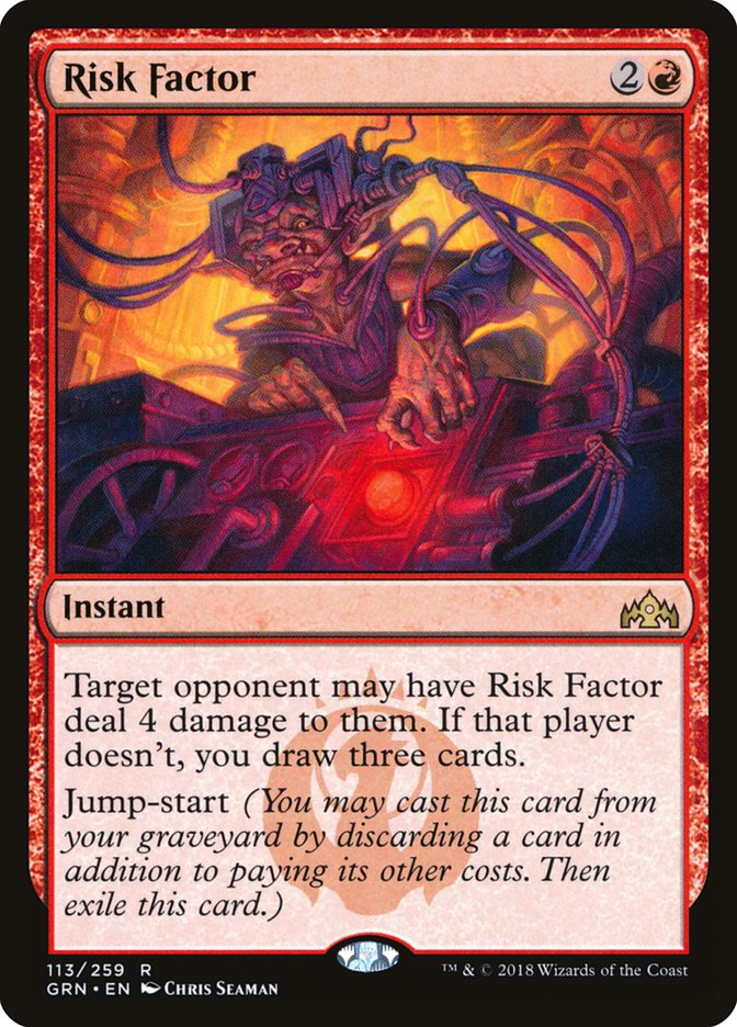 Risk Factor [Guilds of Ravnica] [Foil]