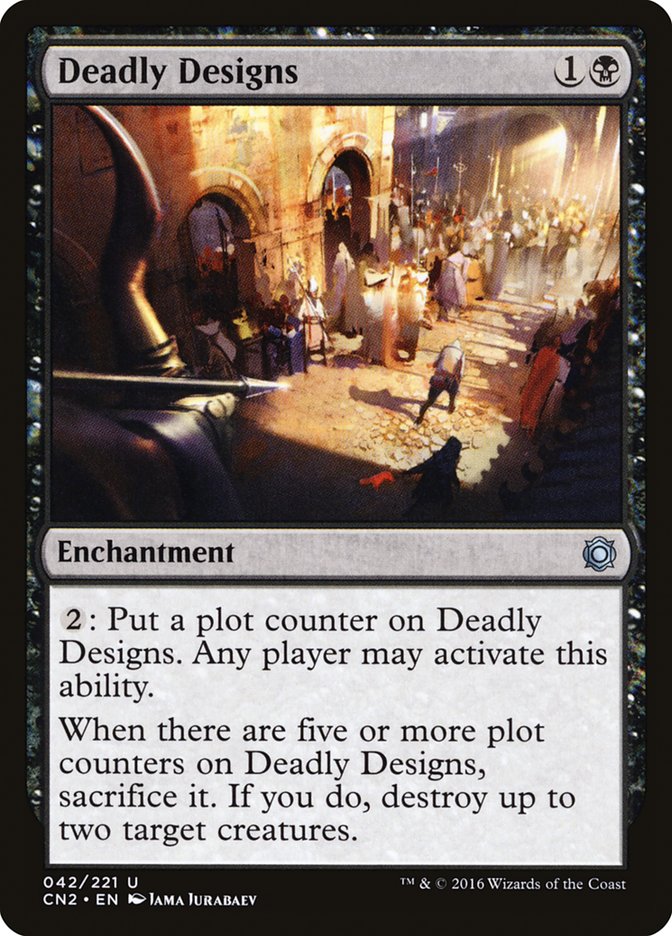 Deadly Designs [Conspiracy: Take the Crown] [Foil]