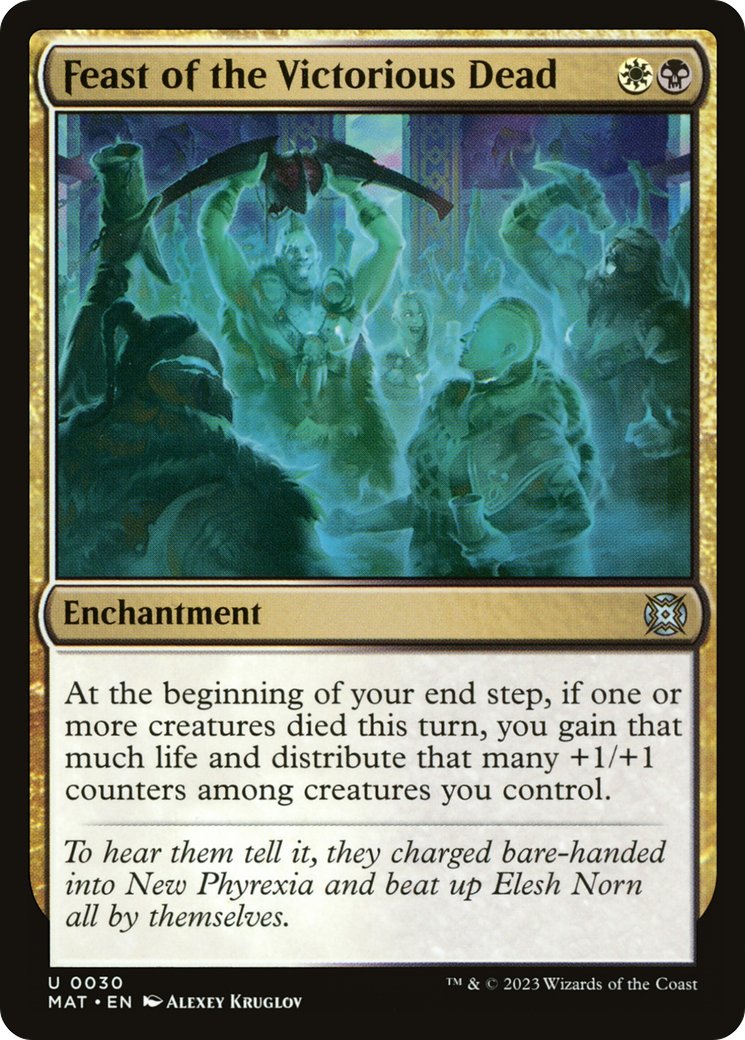 Feast of the Victorious Dead [March of the Machine: The Aftermath] [Foil]
