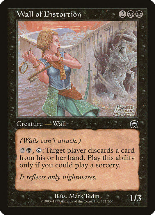Wall of Distortion [Mercadian Masques] [Foil]