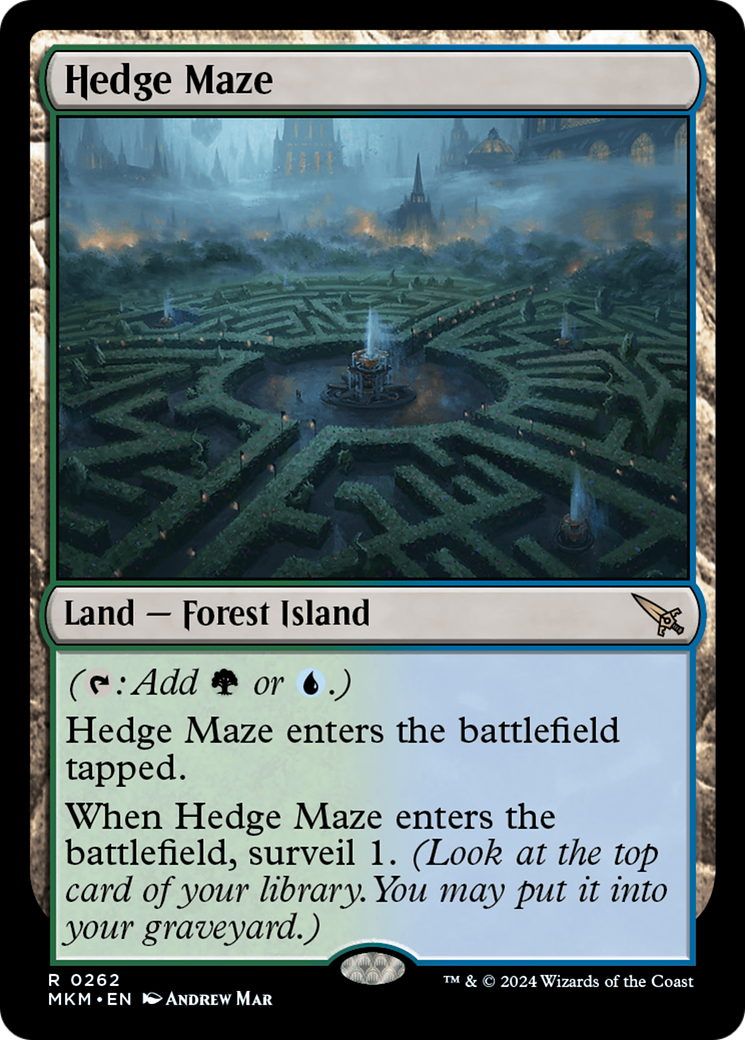 Hedge Maze [Murders at Karlov Manor] [Foil]