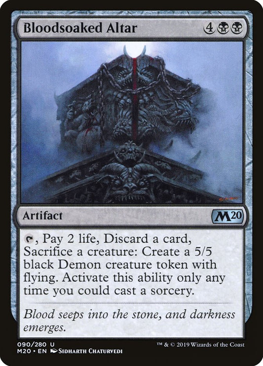 Bloodsoaked Altar [Core Set 2020] [Foil]