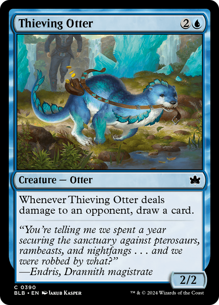 Thieving Otter [Bloomburrow] [Foil]